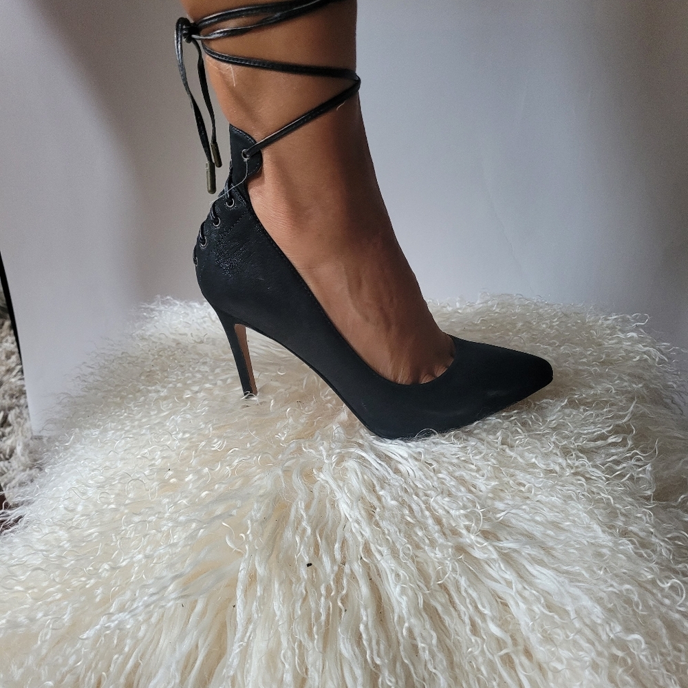 NINE WEST- Ankle strap stilleto